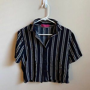 Boohoo Boxy Collared Button-Up Shirt